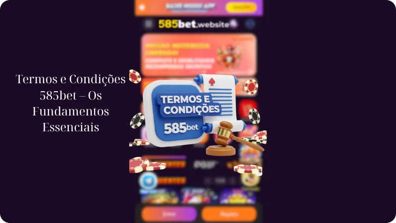 Termos e Condições 585bet – Os Fundamentos Essenciais